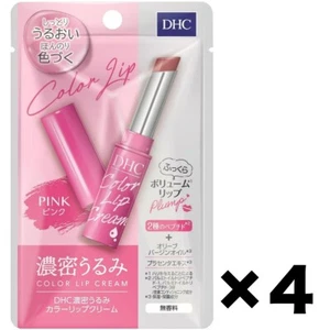 DHC Color Lip Cream Pink Color 4Pack Set 1.5g Fragrance-Free - Picture 1 of 6