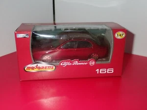 ALFA ROMEO 166 MAJORETTE SCALA 1:43 AMARANTO - Foto 1 di 1