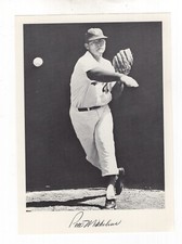 1970 LOS ANGELES DODGERS - DANNY GOODMAN SET E SERIES - PETE MIKKELSEN 5x7 CARD