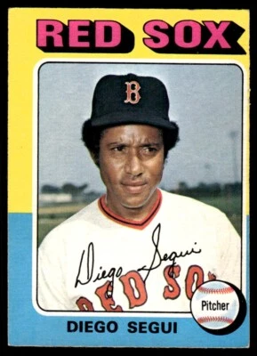 1975 O-Pee-Chee Diego Segui Boston Red Sox #232 R102 - Image 1 of 2