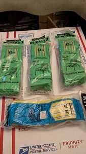 Lot Of 4 Waltrich Re-Web Kit Lawn Chair Webbing Yellow And Green. New! 17' - Picture 1 of 3