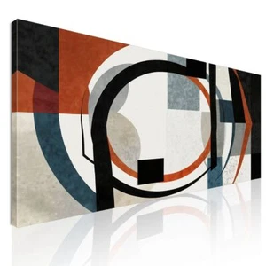 Peindre Des Formes Abstraites Dynamisme Et Harmonie Géométrique , absh14 tableau - Imagen 1 de 6