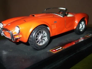 Ford AC Cobra 427  (1965)  orange Maßstab 1:24 Bburago Classics  - Bild 1 von 12