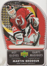2006-07 McDonald's Upper Deck Hot Gloves Martin Brodeur - New Jersey Devils