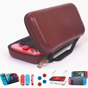 Funda de viaje rígida de cuero DreamController para Nintendo Switch + 10 ranuras para juegos - Imagen 1 de 23