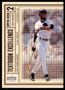 1999 Upper Deck #T25 Barry Bonds Textbook Excellence - Picture 1 of 2