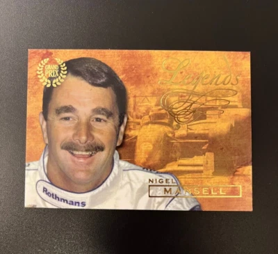 Nigel Mansell 2006 Futera Grand Prix Unique F1 Legends Insert #59 Rare!!!! - image 1 of 2