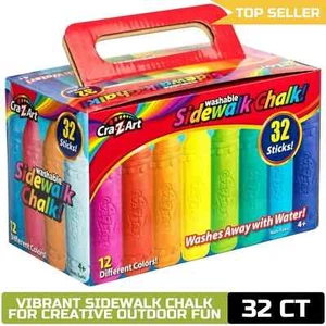 Cra-Z-Art Sidewalk Chalk (32 Count) - Picture 1 of 6