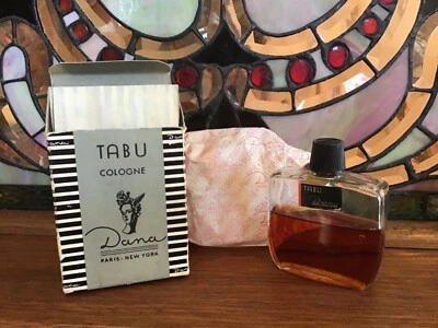 Vintage 1930 Tabu Cologne Dana Novo Na Caixa 2 Fl. Oz. - Imagem 1 de 4