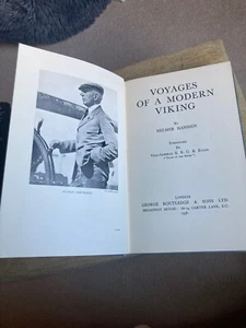 1936 REISEN EINES MODERNEN WIKINGERS von HANSSEN KARTE 6 PLTS AMUNDSEN ARKTIS POLAR ^ - Bild 1 von 13