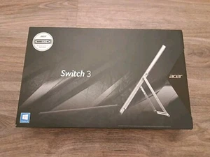 Acer Switch 3, Tastatur, Schutzhülle, Ladegerät und Pen, Originalverpackt. - Bild 1 von 11