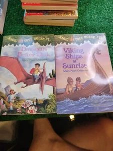 magic tree house books lot Of 2 Book 1 And 15 - Picture 1 of 3