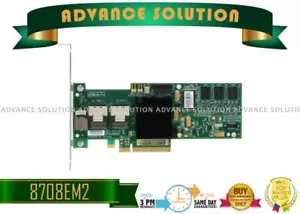 LSI MR SAS 8708EM2 MegaRAID PCIe SAS SATA RAID-Karte SP13025982 - Bild 1 von 2