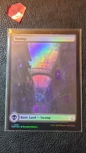 Swamp Full Art FOIL 0286 M PF MTG March of the Machine - Picture 1 of 2