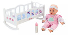 My Sweet Love Baby Doll With Crib Play Set, Fair 🆕