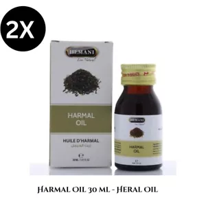2X Hemani Öl Harmalöl, 30 ML Kräuteröl Kostenloser Versand زيت الحرمل هيماني حرمل - Bild 1 von 2