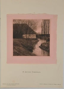 Hermann Gattiker / Radierung /100 Jahre Felsing / Berlin - Picture 1 of 3