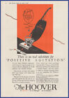 Vintage 1927 HOOVER Vacuum Cleaner Appliance Art Decor Ephemera 1920's Print Ad