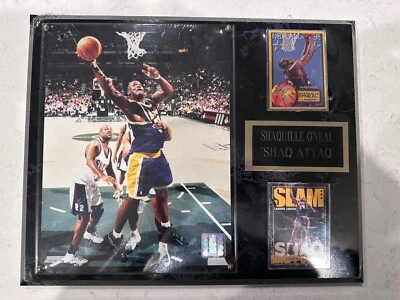 Cartel de baloncesto Shaquille O’Neal “SHAQ ATTAQ” 15 X 12 Foto 1 de 4