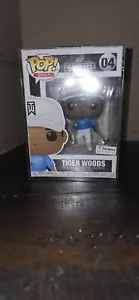 Funko POP Vinilo Golf Tiger Woods Blanco Gorra y Pantalones con Camisa Azul Fanáticos #04 - Imagen 1 de 4