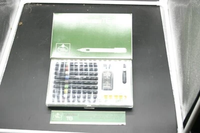 New NOS Faber Castell TG Technical 9 Pen Set made Germany Drawing Drafting Art - Image 1 of 4