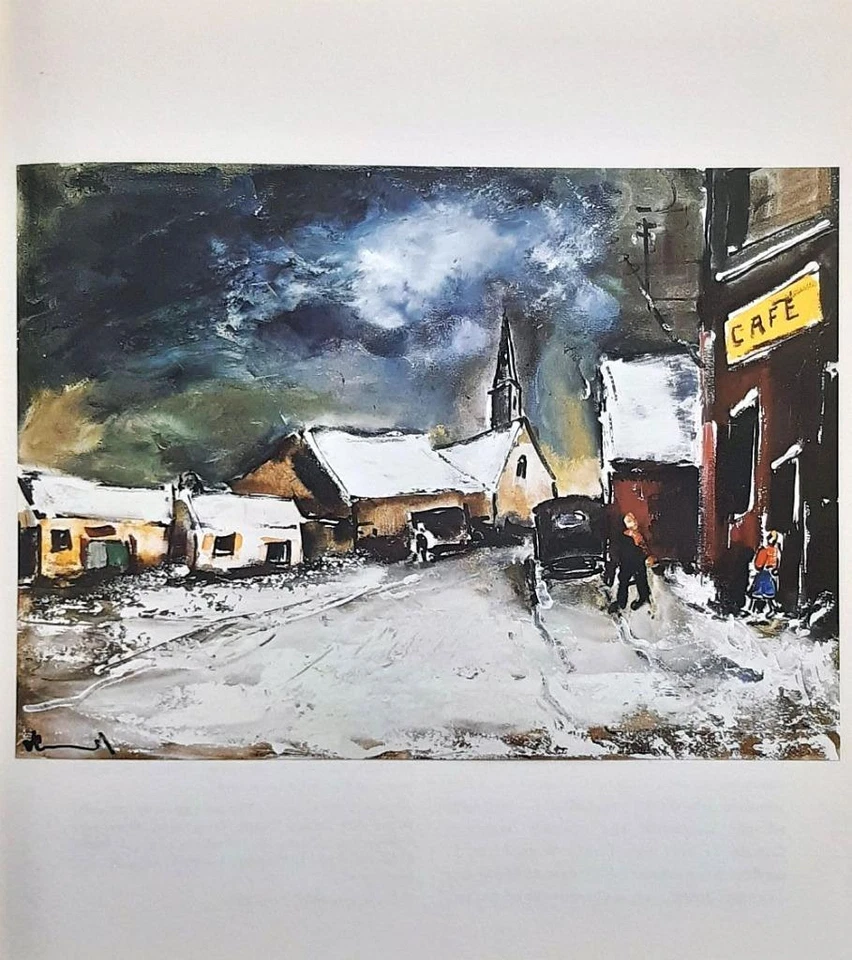 “ROUTE A FESSANVILLIERS, 1928” BY MAURICE DE VLAMINCK, HELIOGRAVURE 1968 (5O-25) - image 1 of 1