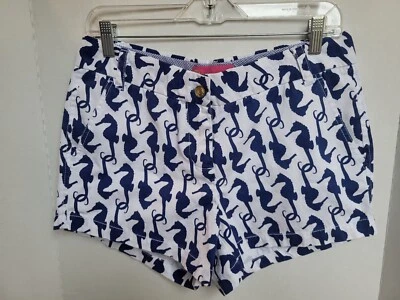 MACBETH КОЛЛЕКЦИИ MARARET JOSEPHS БЕЛЫЙ И СИНИЙ ШОРТЫ РАЗМЕР БОЛЬШОЙ  - Изображение 1 из 4