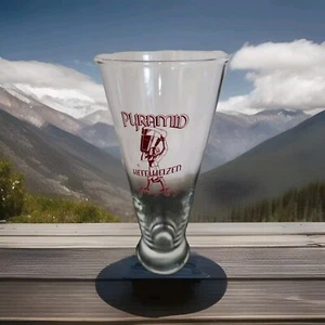 PYRAMID HEFEWEIZEN ALE TALL 8 INCH BEER GLASS MINT CONDITION  - Picture 1 of 4