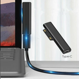1USB C Type Female to PD Charging Power Mount Converter for Surface Pro 3 4 5 6 - Photo 1/11