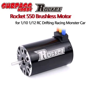 US STOCK SURPASS HOBBY Rocket 550 3300/3800KV Brushless Motor for 1/10 RC Car - Picture 1 of 19