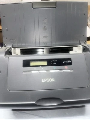 Epson GT-S50 Color Document High Speed scanner w/ OEM Adapter - Image 1 of 4