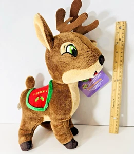 Sugar Loaf Christmas Reindeer Plush Kellytoy Comet NWT  B16 - Picture 1 of 2