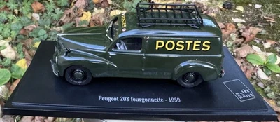 Peugeot 203 Fourgonnette 1950 La Poste 1/43 NOREV - Photo 1/4