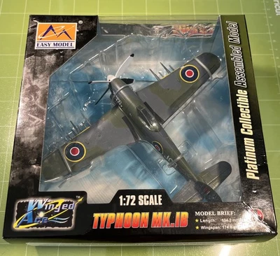 Easy Model 1:72 Scale Typhoon MK.IB WWII Aircraft Series - NIB Item #: 36310 - Image 1 of 4