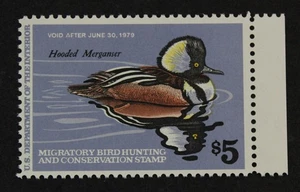 CKStamps: US Federal Duck Stamps Collection Scott#RW45 $5 Mint NH OG - Picture 1 of 2