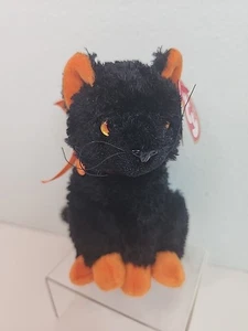 Ty Beanie Baby Fraidy Cat With Tag 6" Tall Year 2001 Halloween Plush - Picture 1 of 8