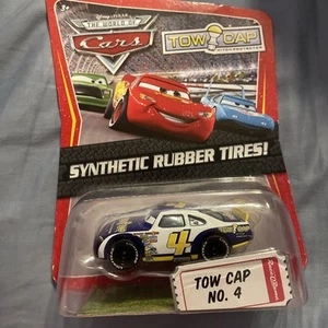 Nuevo Disney Pixar World of Cars Tapa de Remolque Nº 4 Neumáticos de Goma Sintética Diecast Mate - Imagen 1 de 4
