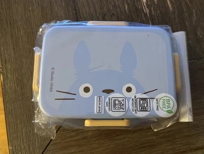 Studio Ghibli My Neighbor Totoro Lunch Bento Box Skater New Blue Box - Image 1 of 2