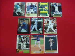 KEN GRIFFEY JR 10 DIFFERENT 9 UPPER DECK 1 SELECT CERTIFIED BASEBALL CARD LOT - Picture 1 of 3