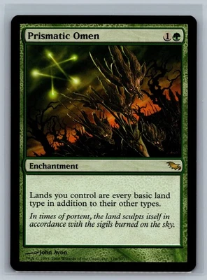 Magic The Gathering Shadowmoor Prismatic Omen #126/301 MTG TCG CCG - Image 1 of 2