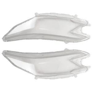 For Honda CRV 2012 2013 2014 A Pair Headlights Headlamps Lampshade Lens Cover  - Picture 1 of 10