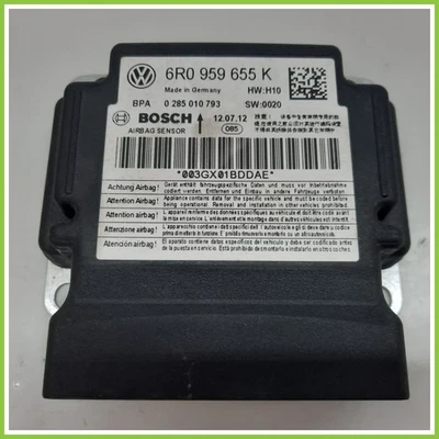 Centralina Airbag BOSCH 0285010793 VOLKSWAGEN 6R0959655K POLO 6R 2009 2012 - Immagine 1 di 4