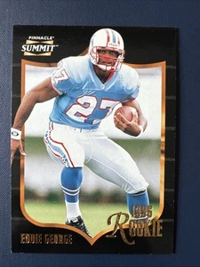 1996 Pinnacle Summit - Esordiente Eddie George #162 (RC) - Foto 1 di 2