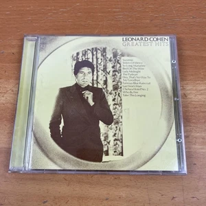 Leonard Cohen Greatest Hits European CD 1990's Columbia Reissue Folk Rock VG - Bild 1 von 9