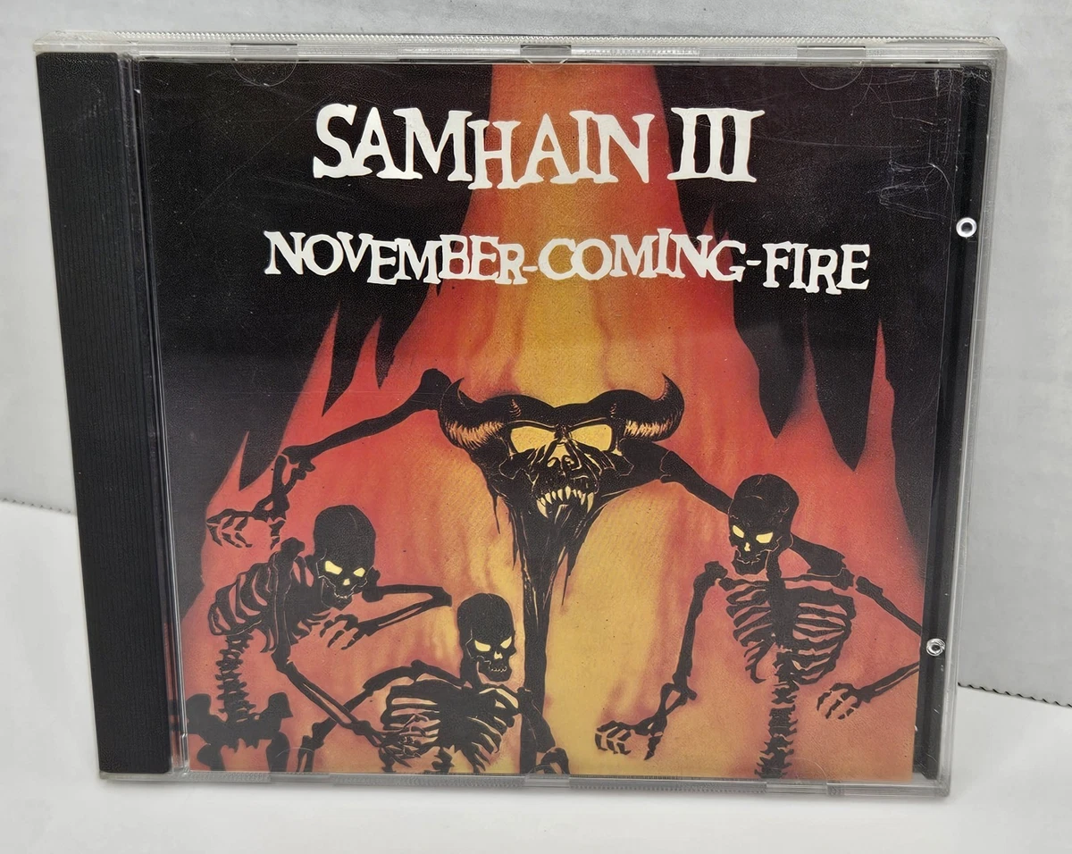 Samhain III November Coming Fire CD 1989 Misfits Danzig Caroline