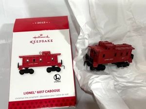 2013 Hallmark Keepsake Ornament Lionel 6017 Caboose NOS - Picture 1 of 3