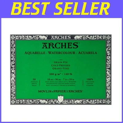 Papel de acuarela 7x10 - Prensa en frío Foto 1 de 4