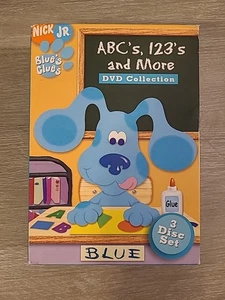 Blues Clues ABCs, 123s and More Dvd 2004 3-Disc Boxed Set - Picture 1 of 3