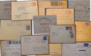 US Zensur Brief Alliierte Besetzung  Varianten (91 - Bild 1 von 84