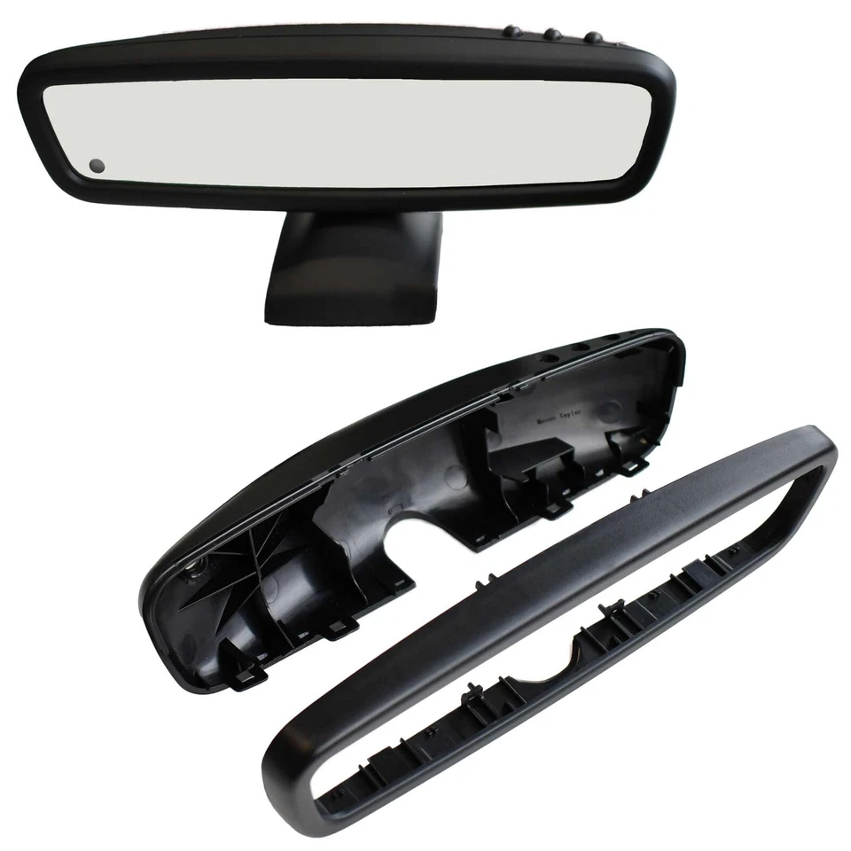 Mercedes Benz W140 S500 Rear View Mirror Housing With Auto Dim And Home Link - Image 1 of 4